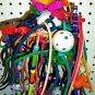 Leather Ball bird toys parrots cages toys pets grays