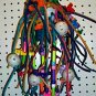 Leather Ball bird toys parrots cages toys pets grays