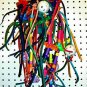 Leather Ball bird toys parrots cages toys pets grays