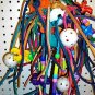 Leather Ball bird toys parrots cages toys pets grays