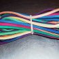 35' 3/16" Colored Leather bird toy parts parrots cages