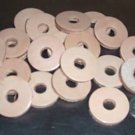 12 THICK Leather Washers bird toy parts parrots cages