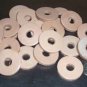 12 THICK Leather Washers bird toy parts parrots cages
