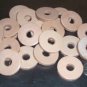 12 THICK Leather Washers bird toy parts parrots cages