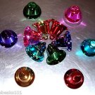Four 48mm Liberty Bells bird toy parts parrots crafts