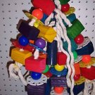 Block Monster bird toy parts 4 parrots cages perches