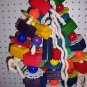 Block Monster bird toy parts 4 parrots cages perches