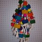 Block Monster bird toy parts 4 parrots cages perches