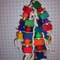 Block Monster bird toy parts 4 parrots cages perches