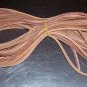 28 Feet 1/8" Grooved Leather bird toy parts parrots
