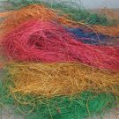4oz Colored Coconut Fiber bird toy parts parrot nesting