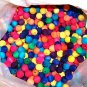 25 12mm Colored Beads bird toy parts parrots cages
