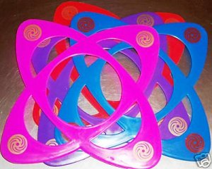 2 Plastic Flyers bird toy parts  parrots cages perches