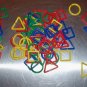 50 GEO LINKS bird toy parts parrots cages parrots crafts