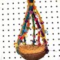 FANCY COCONUT SWING bird toy parrots cages perch canary