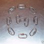 Stainless Steel C-Clamps bird toy parts parrots cages
