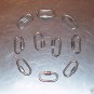 Stainless Steel C-Clamps bird toy parts parrots cages