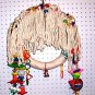 SUPER SHAGGY SWING bird toy parrots cages perches rope