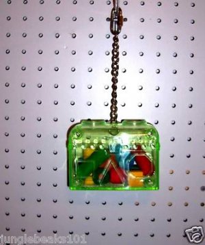 SNACK PACK LRG acrylic bird toys parrots cages parts perch