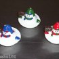MELTING SNOWMAN Candles gifts decerations Christmas