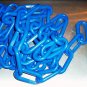 2' of 3" BLUE Plastic Chain bird toy parts parrots cages monkeys