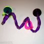 Acrylic Swirly Purple Small bird toy parts parrots cages perches