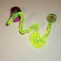 Acrylic Swirly Purple Small bird toy parts parrots cages perches