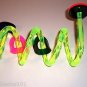 Acrylic  Swirly Purple bird toy parts parrots cages perch