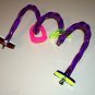 Acrylic  Swirly Purple bird toy parts parrots cages perch