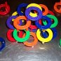 12 STACKING RINGS bird toy parts parrots cages Amazons grays eclectus