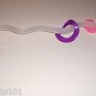 Medium SLIDER PERCH acrylic bird toys parrots cages parts tiels