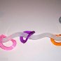 Medium SLIDER PERCH acrylic bird toys parrots cages parts tiels