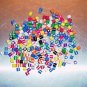 200 Mini Tube Beads bird toy parts parrots cages crafts