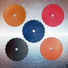 2 GIANT Leather CONCHOS bird toy part parrot cage craft
