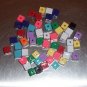 50 Square beads bird toy parts parrots cages perch crafts