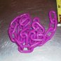 2' 1.5" ORANGE Plastic Chain bird toy part parrot monky