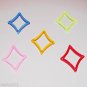 2 ACRYLIC DIAMONDS bird toy parts parrots cages crafts