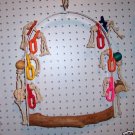 Large DELUXE SWING bird toys parrots FREE SHIPPING cages parts metal