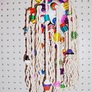 STUFFED BEAD Ball bird toy for parrots cages perches