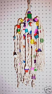 STUFFED BEAD Ball bird toy for parrots cages perches