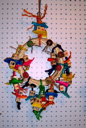 SISAL MANIA RING Med bird toy parts parrots cages lori tiel