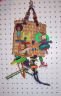 Square Chew bird toy parrots cage perch parrots conures