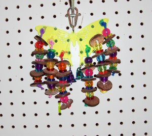 COCOFLY bird toy parts parrots acrylic grays cockatiels