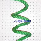 GREEN MED Sisal Rope Boing bird toy parts parrots cages perches
