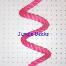 PINK LARGE Sisal Rope Boing bird toy parts parrots cages perch