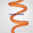 ORANGE LARGE Sisal Rope Boing bird toy parts parrots cages perch