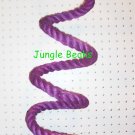 PURPLE LARGE Sisal Rope Boing bird toy parts parrots cages perch
