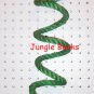 SMALL GREEN Sisal Rope Boing bird toy swing parts parrots cages perches