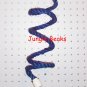 SMALL BLUE Sisal Rope Boing bird toy swing parts parrots cages perches