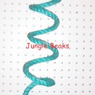 SMALL SKY BLUE Sisal Rope Boing bird toy swing parts parrots cages perches